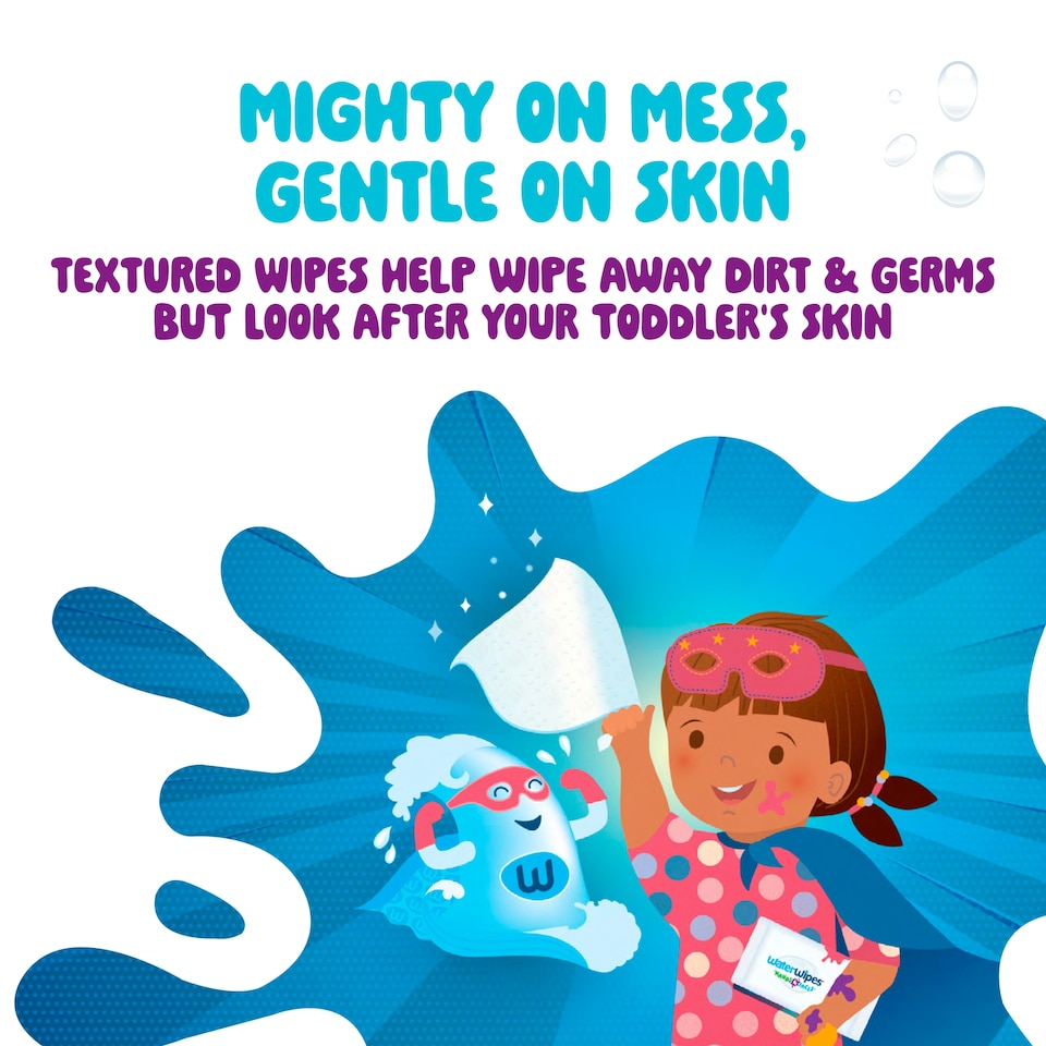 image 1 of WaterWipes Kids Hands & Faces 40 wipes