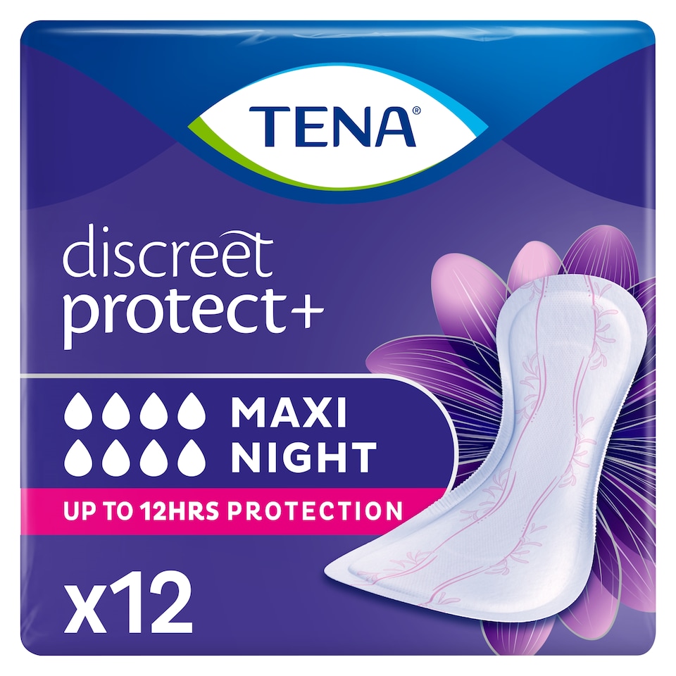 image 1 of Tena Lady Maxi Night Bw Pads 12 Pack