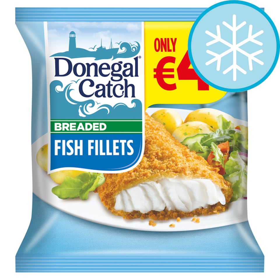Donegal Catch Breaded Fish Fillets 380G