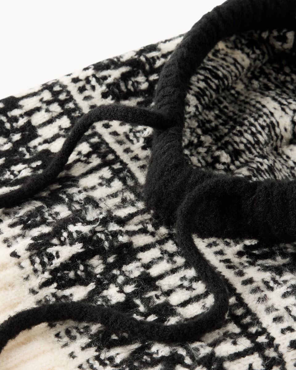 image 1 of F&F Fair Isle Snood in Neutral