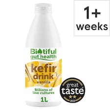 Biotiful Gut Health Kefir Milk Drink Vanilla 1 Litre