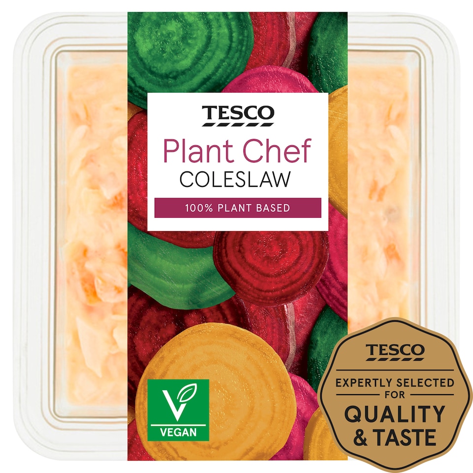 Tesco Plant Chef Coleslaw 250G