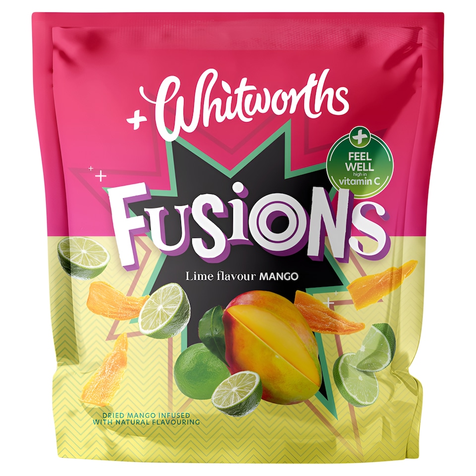 Whitworths Fusions Lime Mango 75g