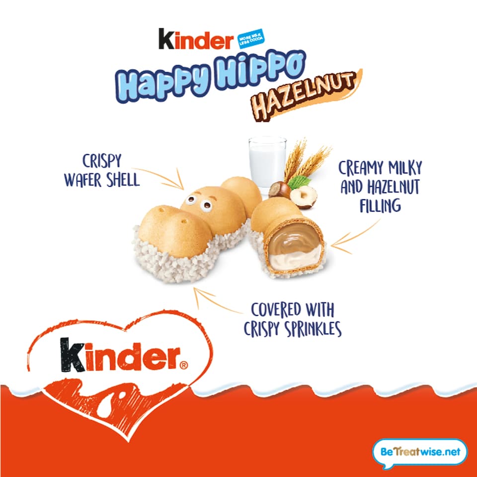 image 1 of Kinder Happy Hippo Single 20.7G