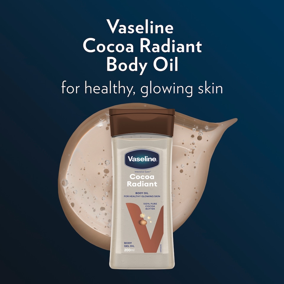 image 1 of Vaseline Cocoa Body Oil Gel 190ml