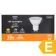 image 1 of Tesco Home LED Spotlights 3.4W GU10 Warm White Light 3 pcs