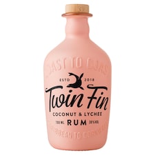 Twin Fin Coconut & Lychee Rum 700ml