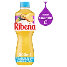 Ribena Light Pineapple & Passion Fruit 500Ml