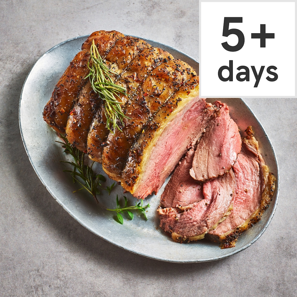 image 1 of 43. Tesco Finest Aberdeen Angus Beef Fillet & Rib Joint 1.1-1.55kg (Serves 4 to 6)