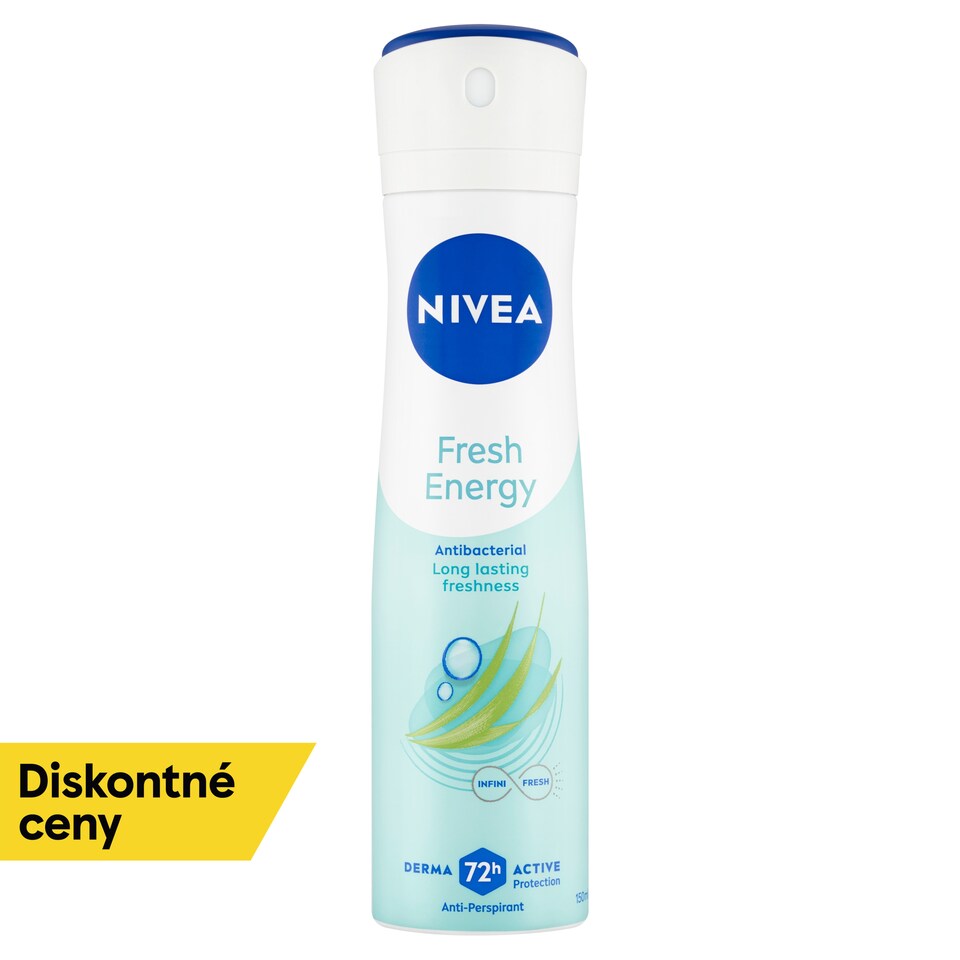 obrázok 1 z Nivea Fresh Energy Sprej antiperspirant 150 ml