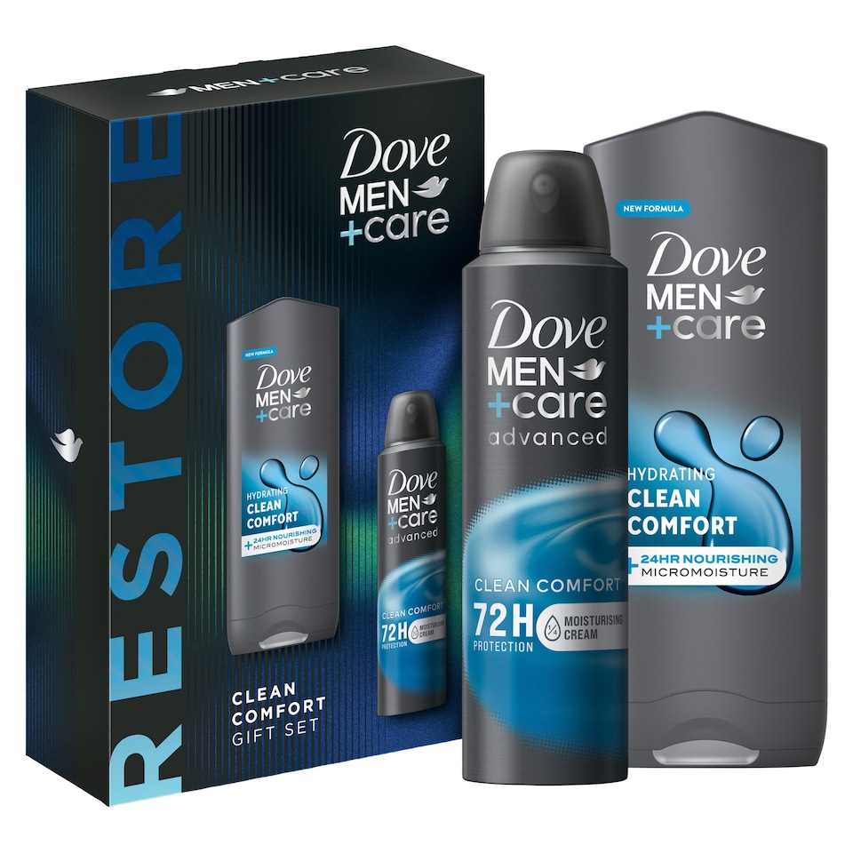 image 1 of Dove Men Plus Care Clean Comfort Duo Gift Set