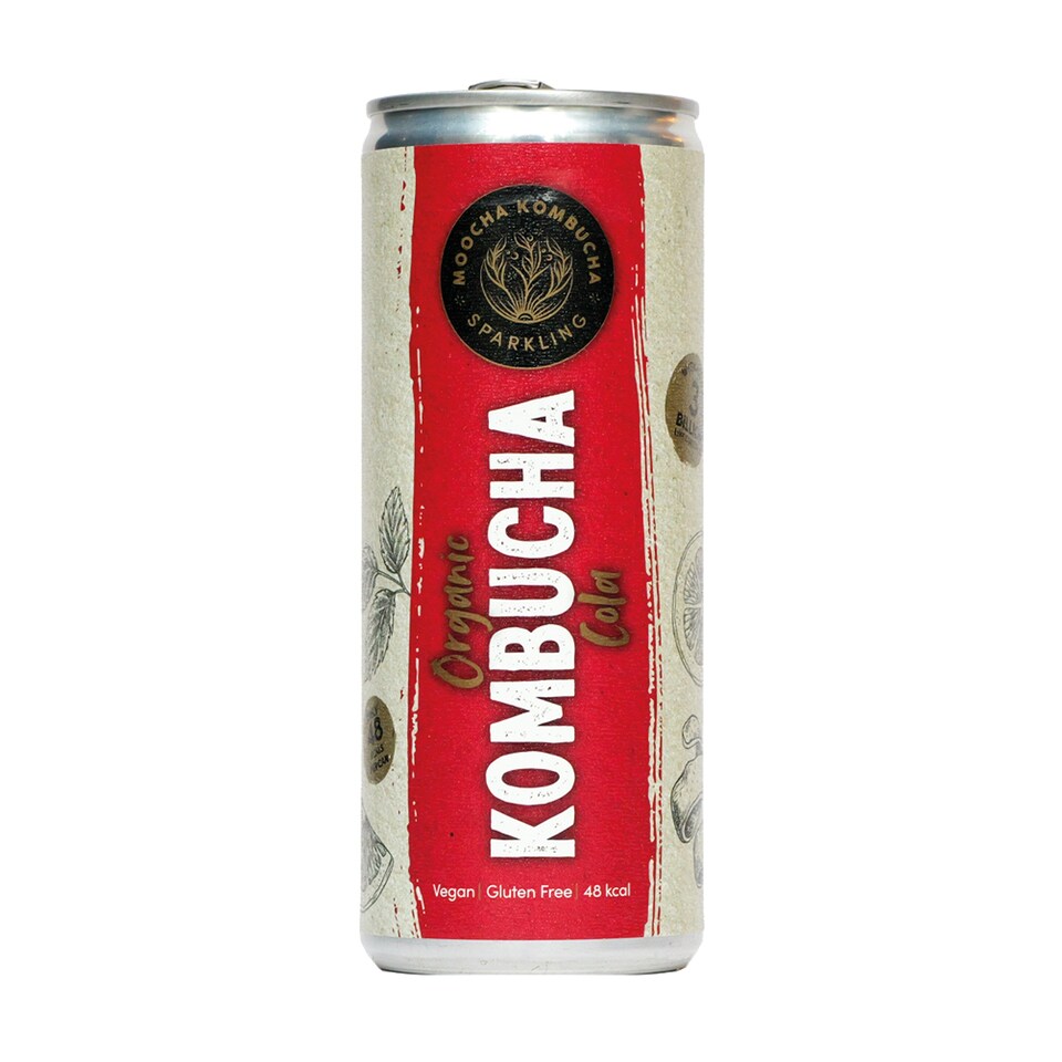 Moocha Kombucha Organic Kombucha - Cola 250ml