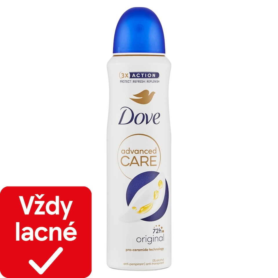 obrázok 1 z Dove Advanced Care Original Antiperspirant sprej 150 ml