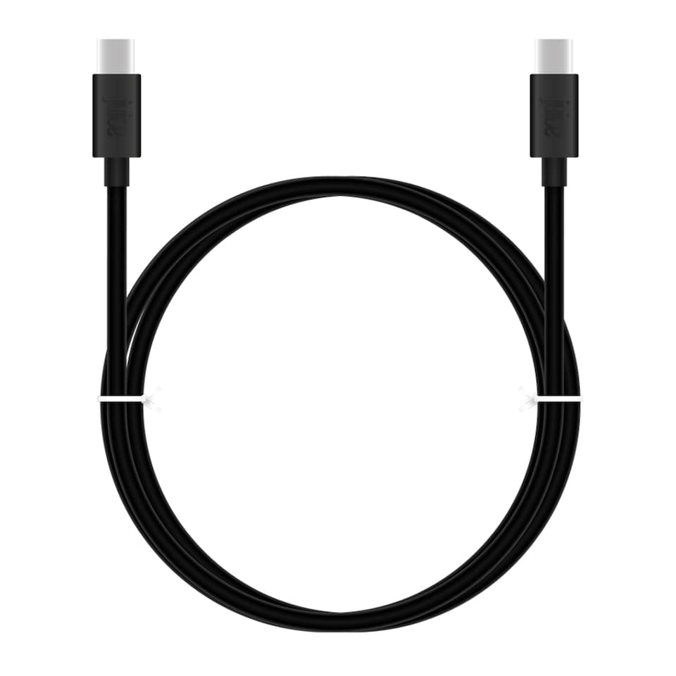 JUICE XL USB C TO USB C BLACK FAST CHARGE 2M