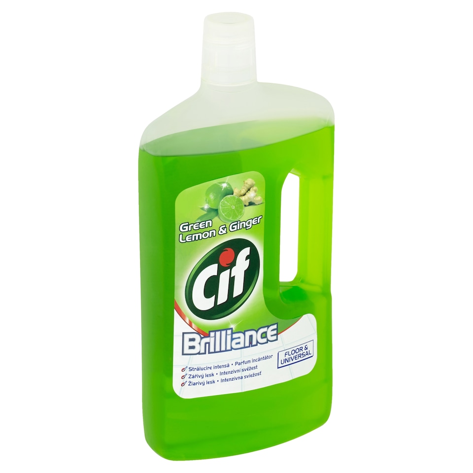 Cif Brillance čisticí přípravek na podlahy a omyvatelné povrchy Green lemon & ginger 1l