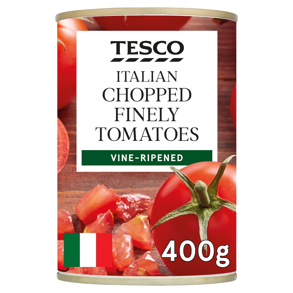Tesco Italian Finely Chopped Tomatoes 400G