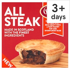 Bells All Steak Pie 500G