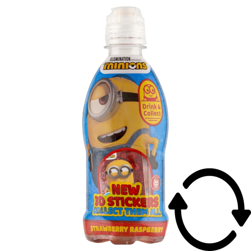 L.O.L. Surprise! Vitamizu Minion szénsavmentes epres-málnás ital gyerekeknek vitaminokkal 350 ml