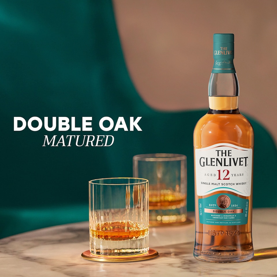 image 1 of The Glenlivet 12 Year Old Single Malt Scotch Whisky 70cl
