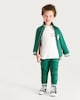 image 1 of F&F Boys 3-Piece Cotton Rich NYC Slogan Jacket, T-Shirt and Joggers Set in Green
