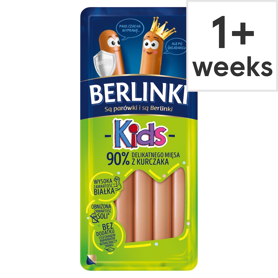 Berlinki Kids Chicken Hotdog, 130g