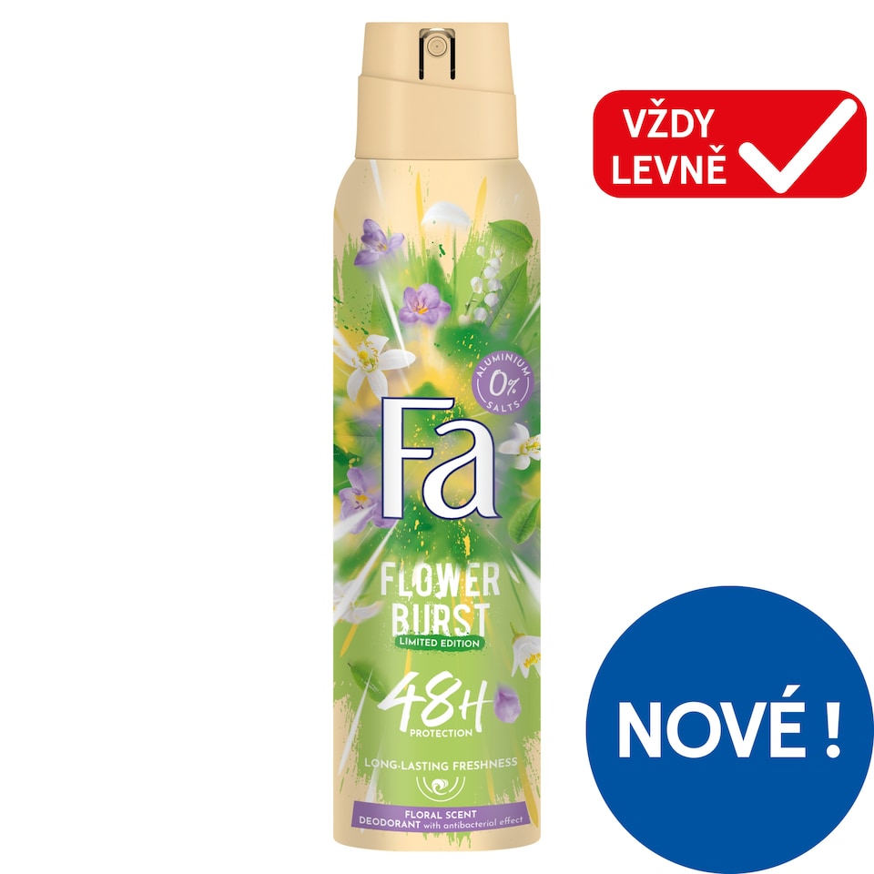 Fa Flower Burst Deodorant 150ml