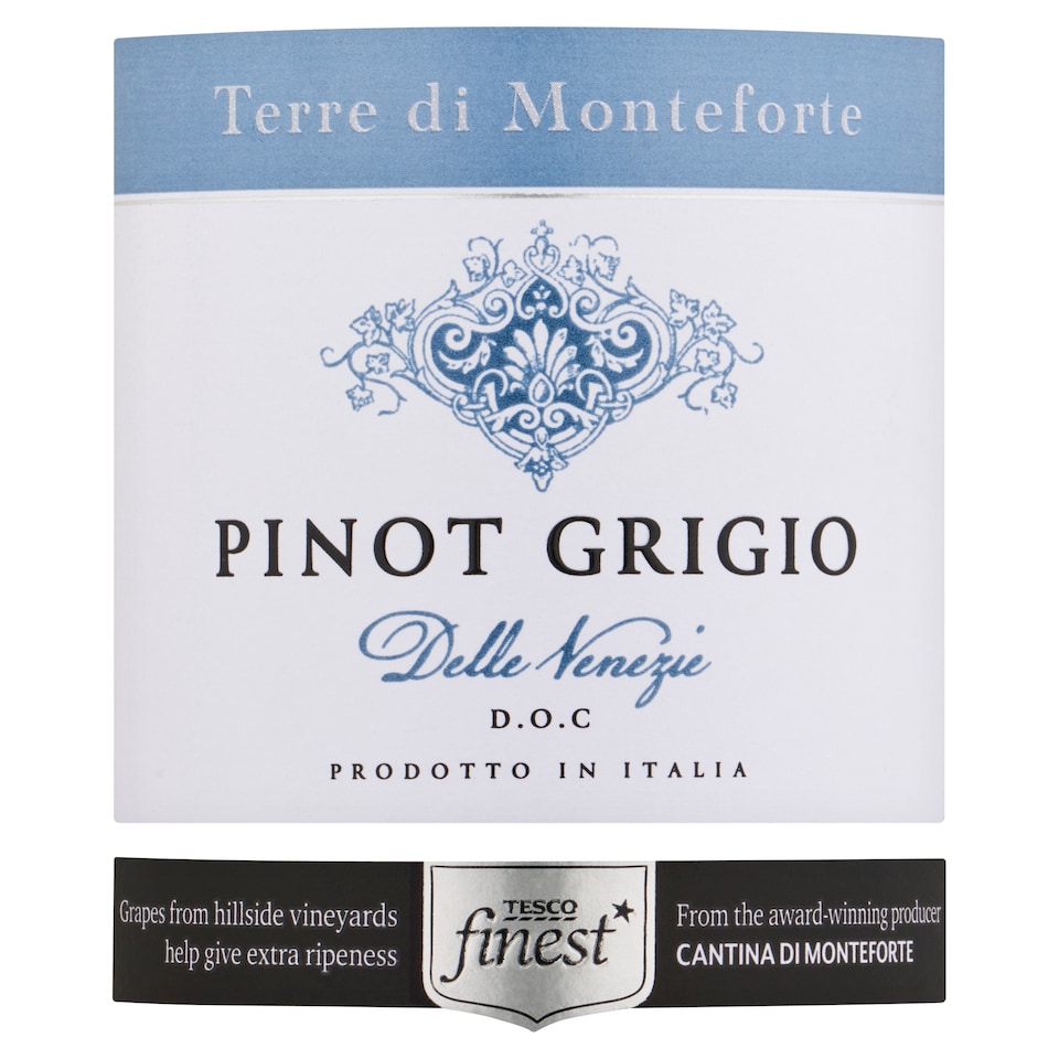 image 1 of Tesco Finest Monteforte Pinot Grigio 75Cl