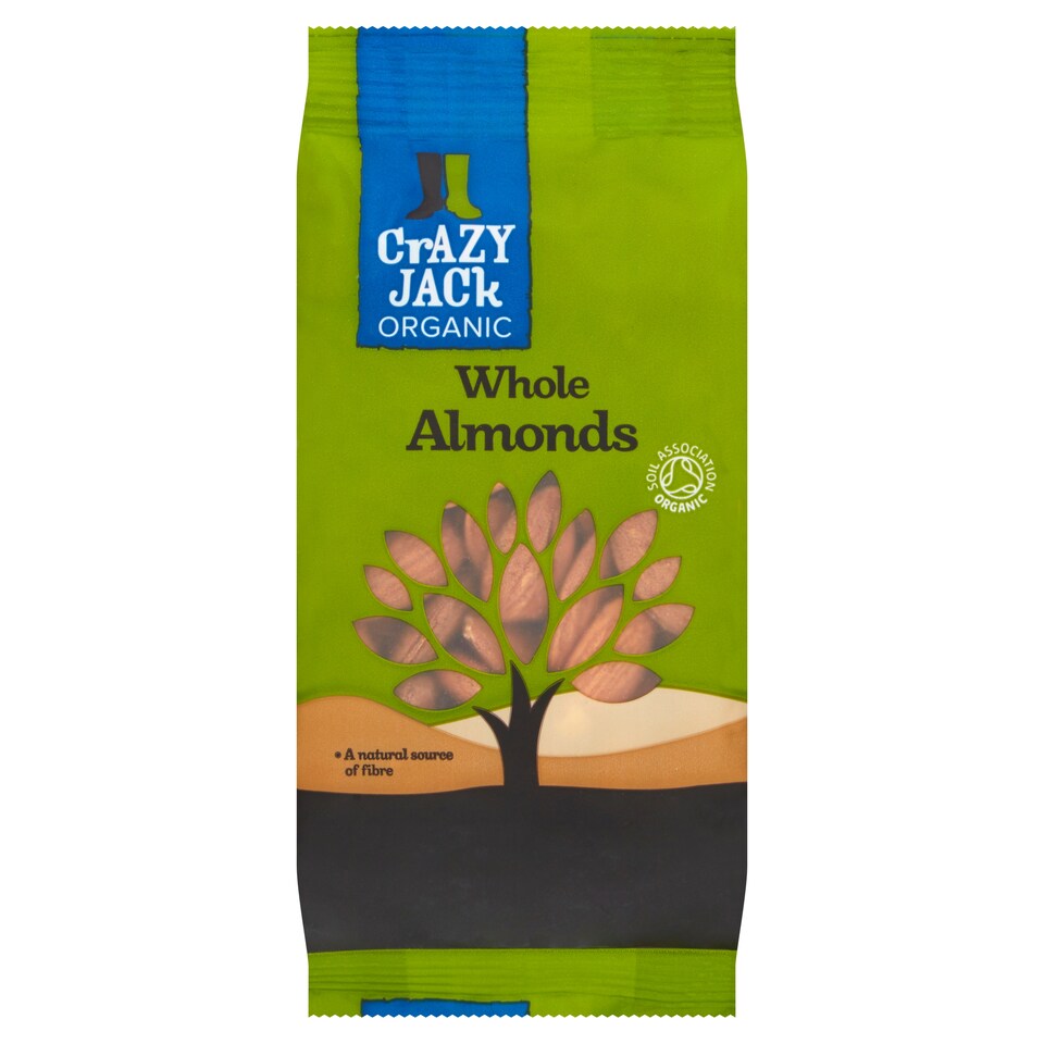 image 1 of Crazy Jack Organic Almonds 100G