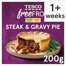 Tesco Free From Steak and Gravy Pie 200g