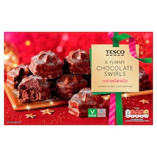 Tesco Chocolate Swirl Bites 8 Pack