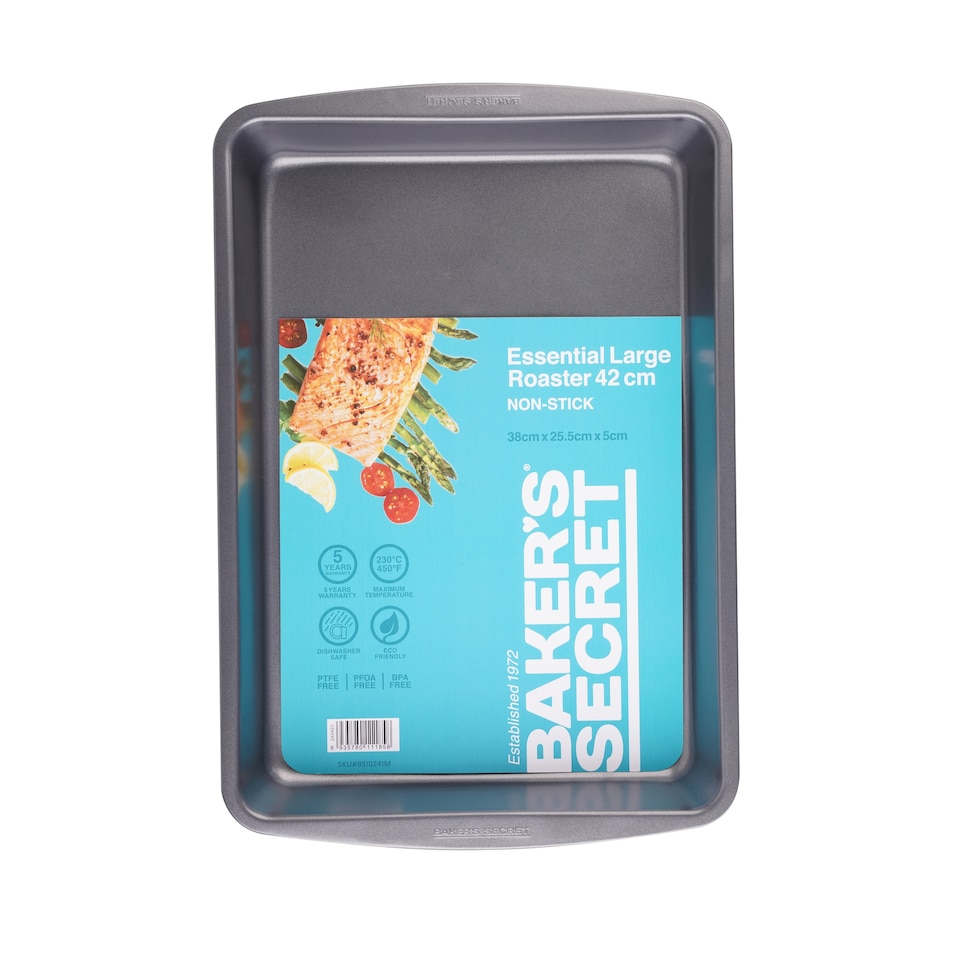 image 1 of Bakers Secret Essential Large Roaster 42Cm