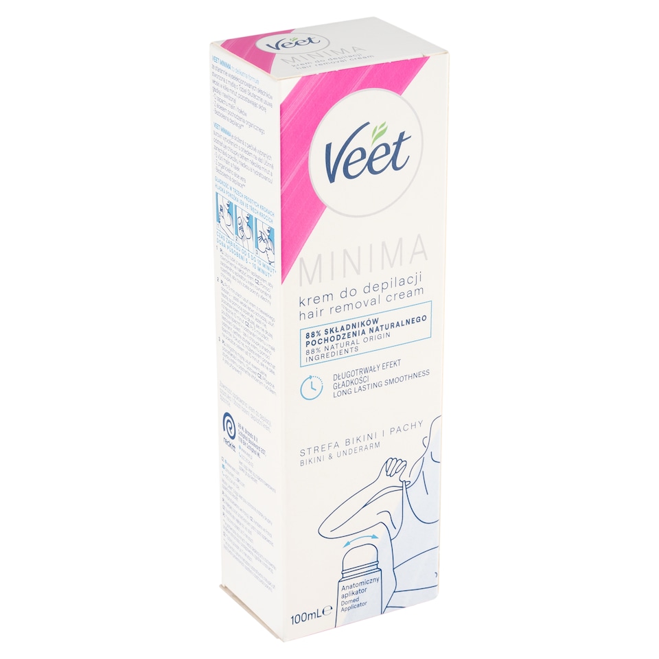 image 1 of Veet Minima Hair Removal Cream Bikini and Underarms 100ml