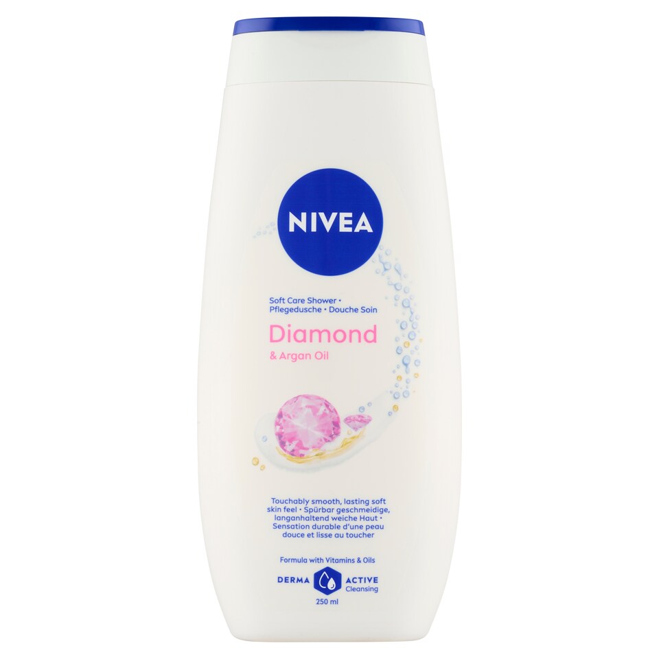 obrázok 1 z Nivea Diamond & Argan Oil Ošetrujúci sprchovací gél 250 ml