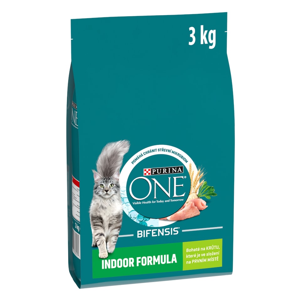 Obrázek 1 pro produkt Purina ONE Bifensis Indoor granule pro kočky krůta 3kg