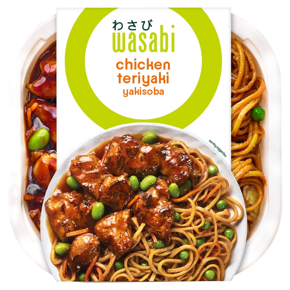 Wasabi Chicken Teriyaki Yakisoba Noodles 430g