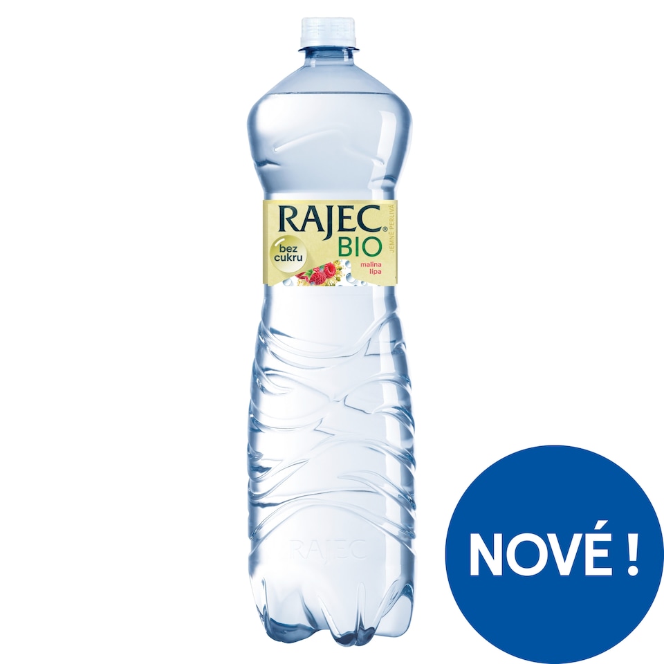 Rajec Bio malina lípa jemně perlivá 1,5l