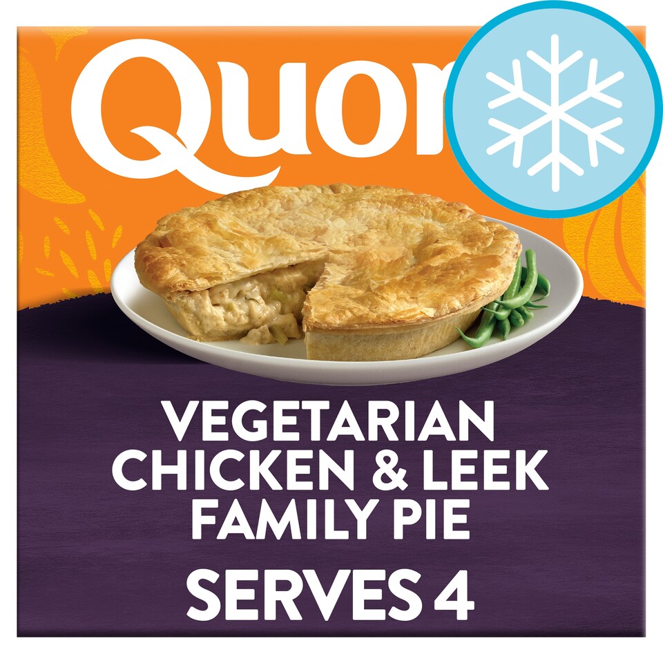 image 1 of Quorn Vegetarian Chicken & Leek Family Pie 680G