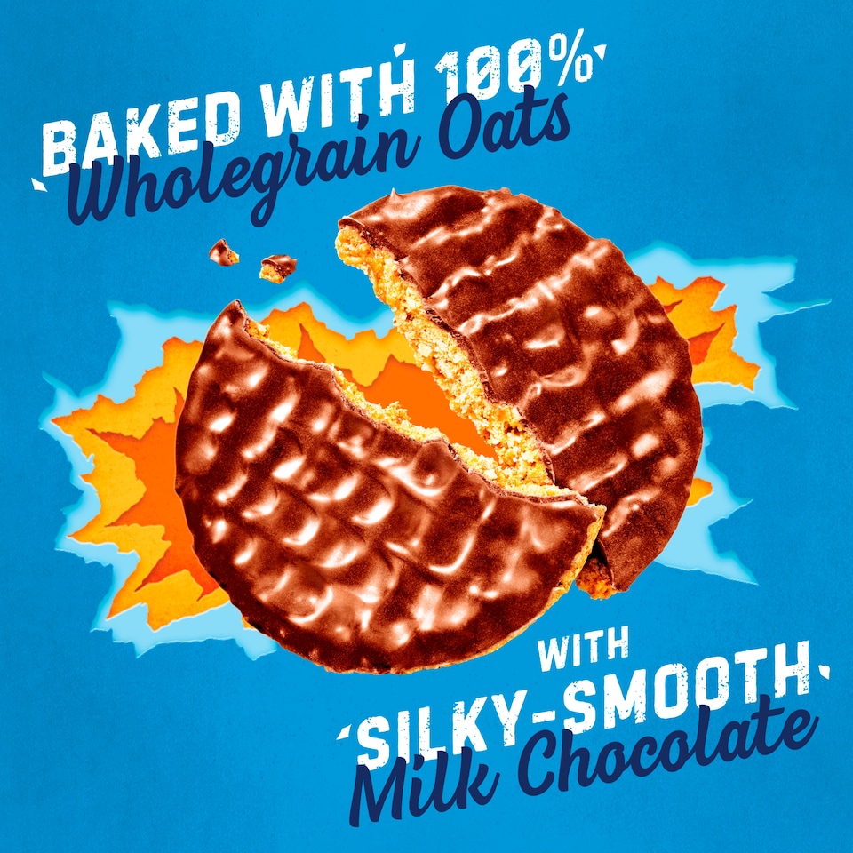 image 1 of MCVITIES MILK CHOCOLATE HOBNOBS 262G