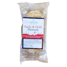 Artisan Deli Co Garlic & Chilli Flatbreads 75g
