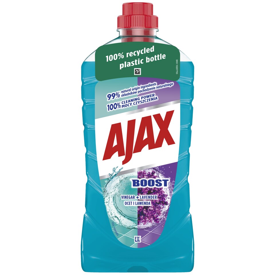 Ajax Boost Vinegar & Lavender Liquid Cleaner 1000 ml