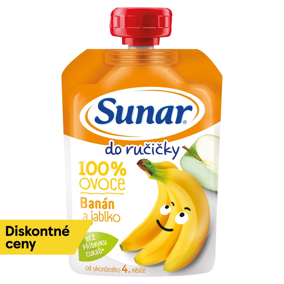 Sunar Do ručičky Banana and Apple 100 g
