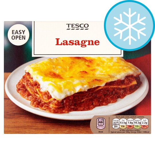 TESCO LASAGNE 400G