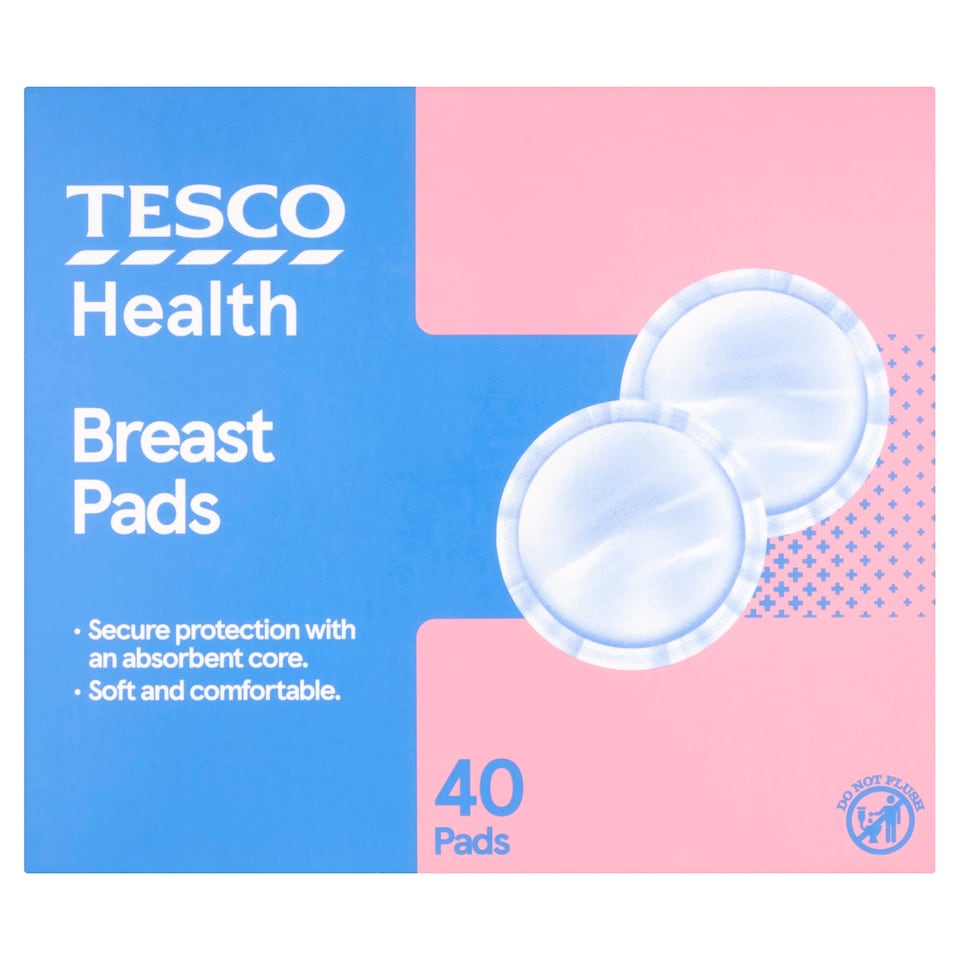 Tesco Breast Pads 40 Pack