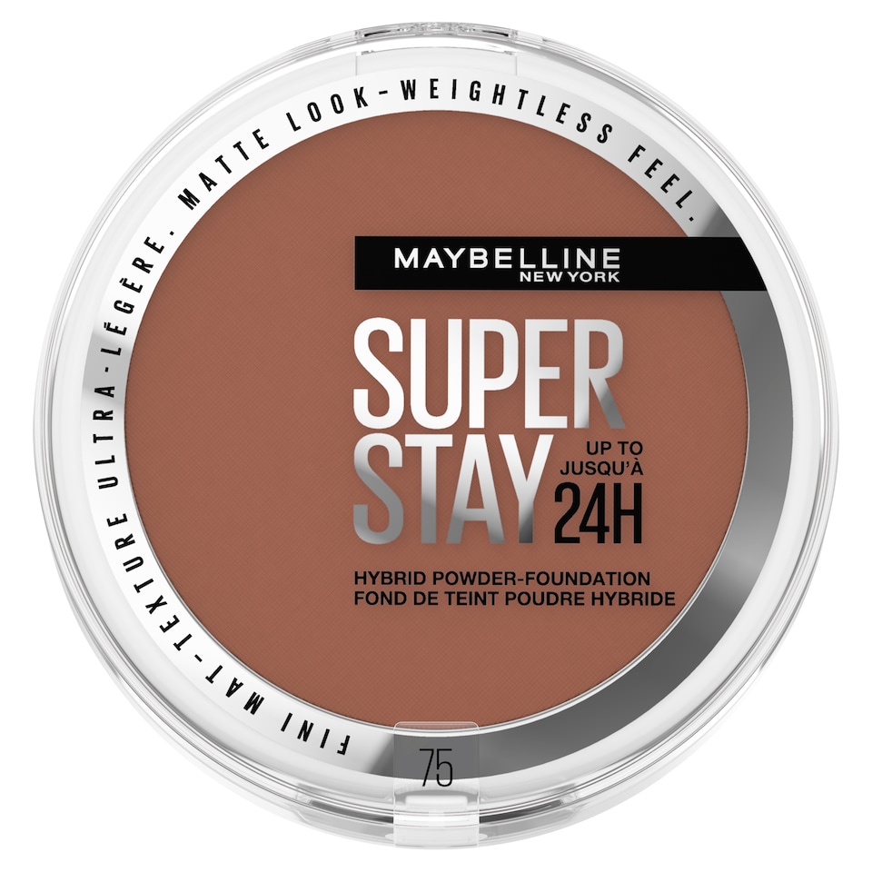 image 1 of Maybelline Super Stay 24H Hybrid Powder Foundation 75 9g
