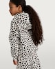 image 4 of F&F Girls Cotton Rich Leopard Print Hoodie in Nude