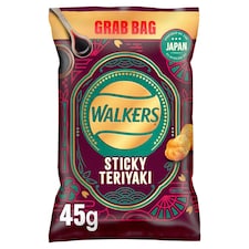 Walkers Sticky Teriyaki Bag Crisps 45g