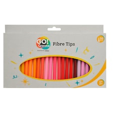 Tesco Go Create Fibre Tips 50 Pack