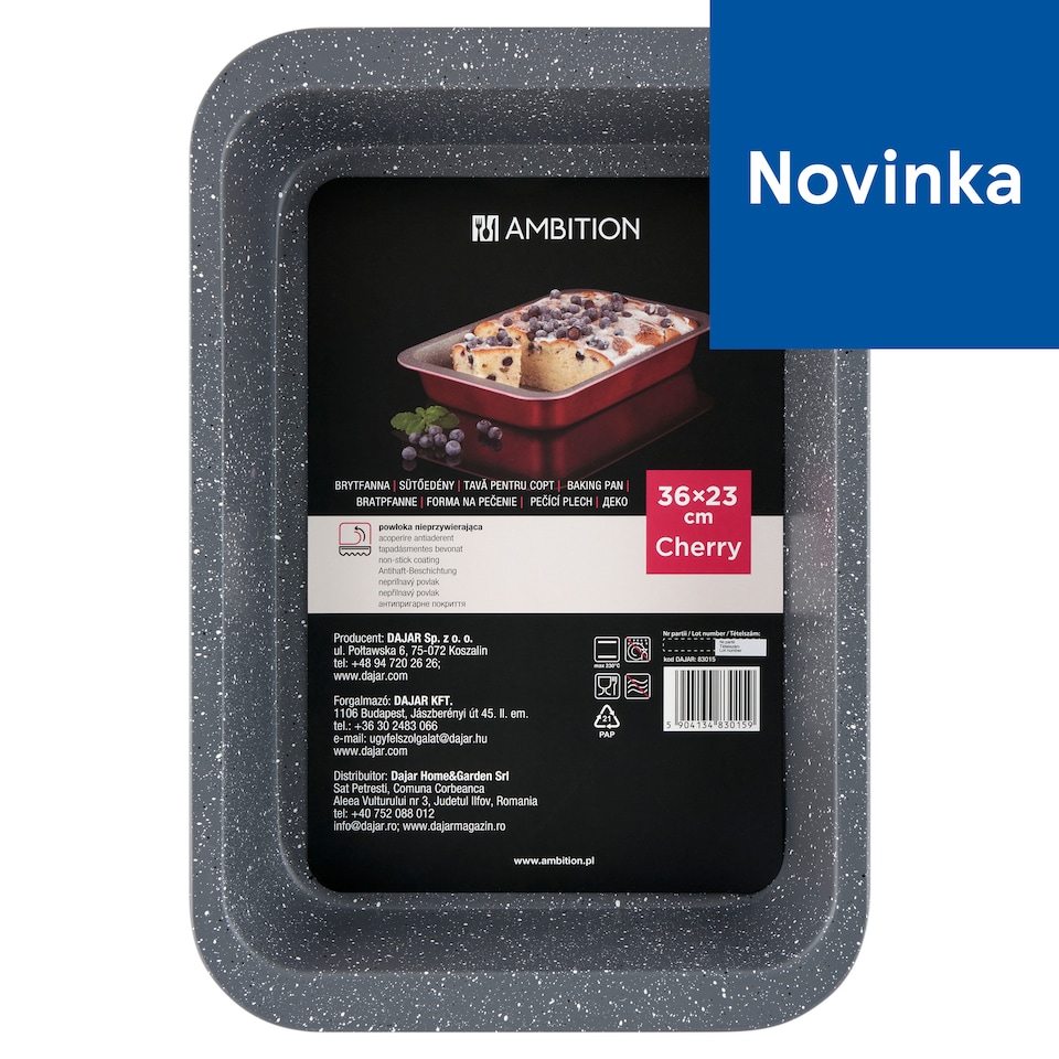 Ambition Cherry forma na pečenie 36 x 23 cm