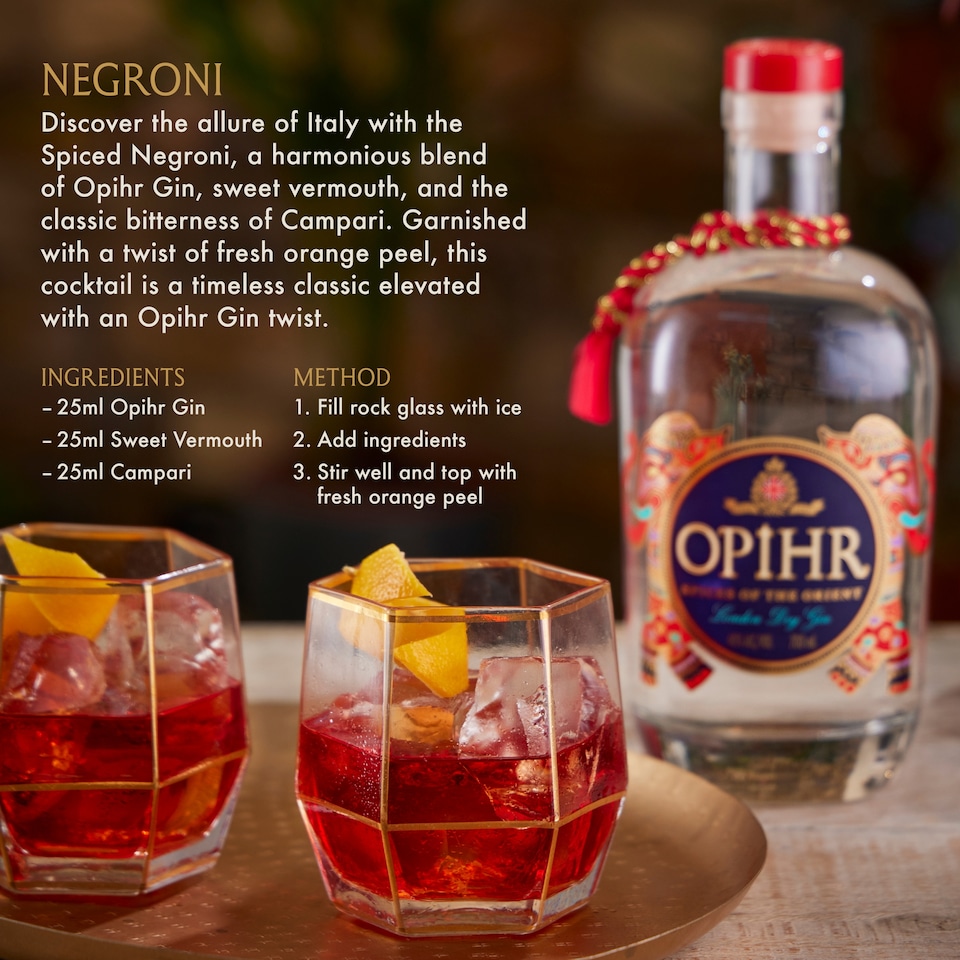 image 1 of Opihr Oriental Spiced Gin 70Cl
