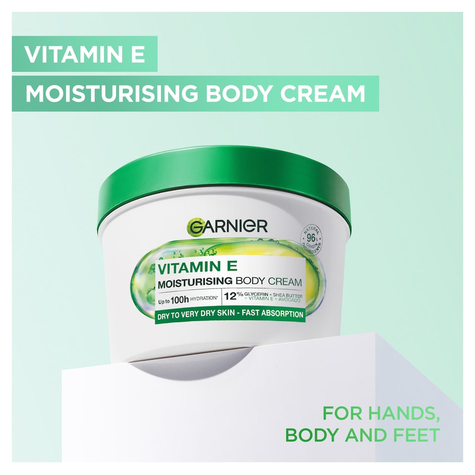 image 1 of Garnier Nourishing Body Superfood Avocado Body Cream 380Ml